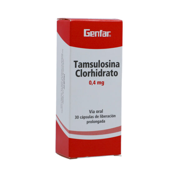 Tamsulosina 04 Mg Gf 30 Capsulas Drogas Exito