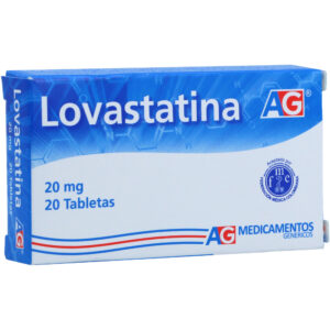 Lovastatina 20Mg Ag 20 Tabletas