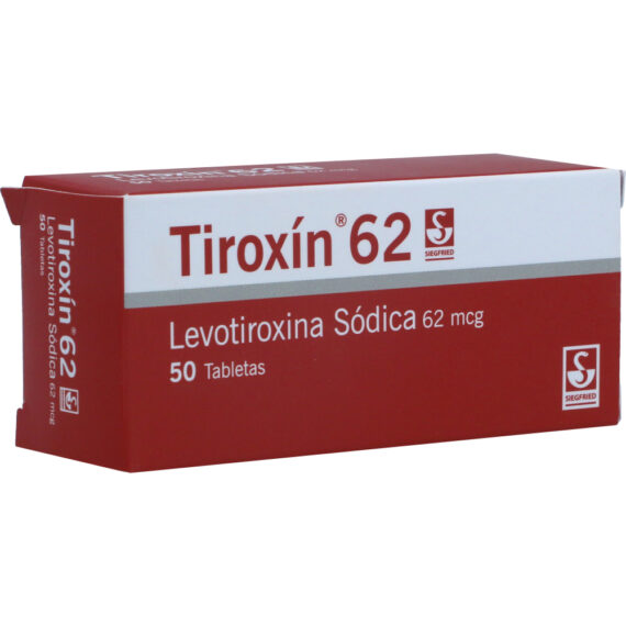 tiroxin 62 mcg 50 tabletas