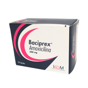 BACIPREX 500 MG IC 50 CAP (RF)