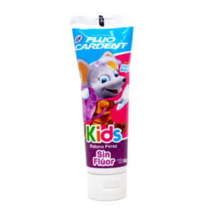 Crema Dental FLUOCARDENT KIDS S/FLUOR RATONA 96gr