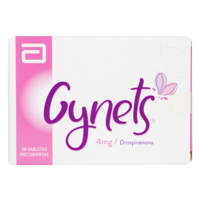 gynets 4mg 28 tabletas.recub.