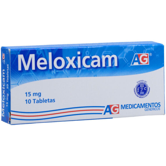 meloxicam 15mg ag 10 tabletas