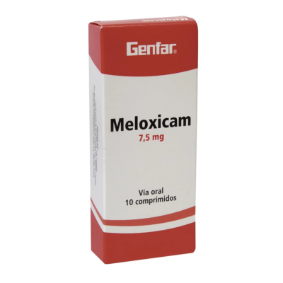 meloxicam 7.5mg gf 10 tabletas