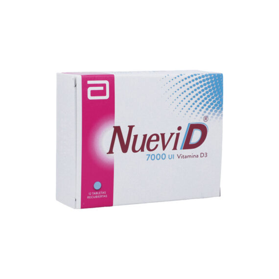 nuevid 7000 ui 12 tabletas