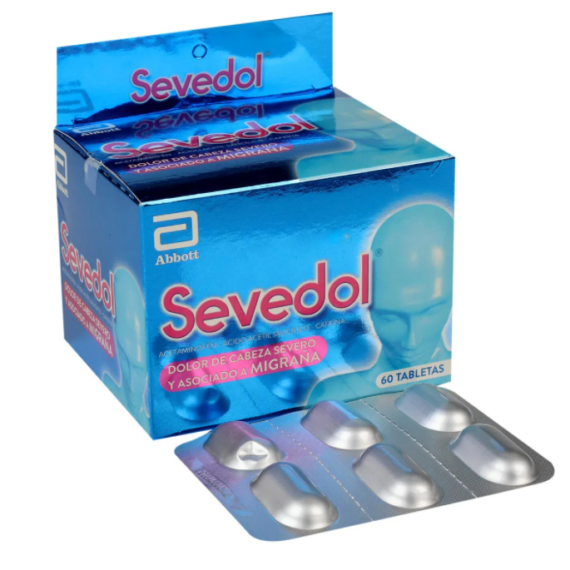 sevedol 60 tabletas