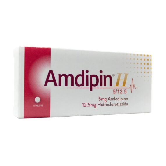 amdipin h 5mg 10 tabletas