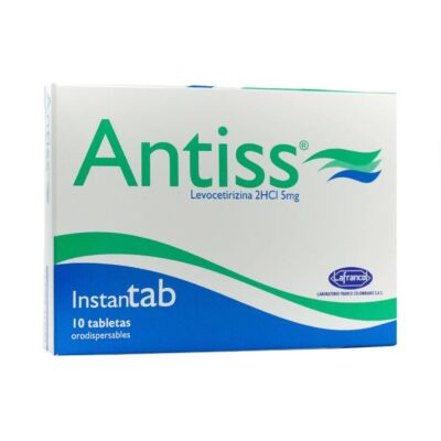 antiss 5mg 10 tabletas