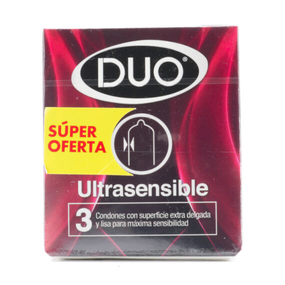 condones duo u.sensible 3uds