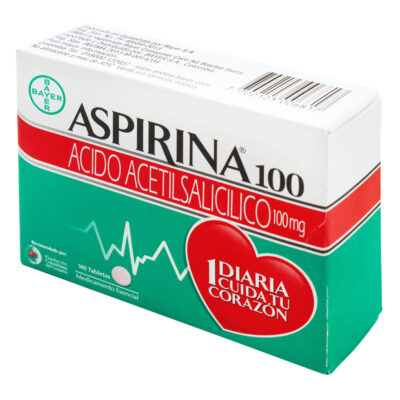 aspirina 100mg 140 tabletas