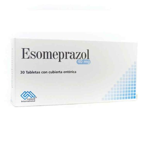 esomeprazol 40mg cm 30 tabletas