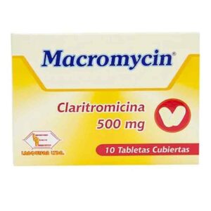 MACROMICYN 500mg 10 Tabletas