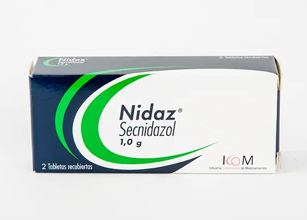 nidaz 1gr ic 2 tabletas