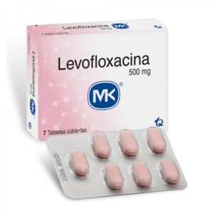 LEVOFLOXACINA 500mg  MK 7 Tabletas
