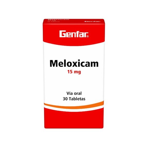 meloxicam 15mg gf 30 tabletas