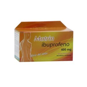 Motrin 400Mg 100 Tabletas
