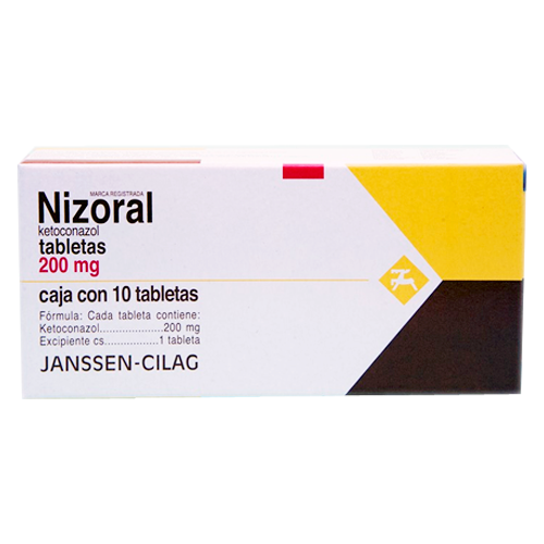 nizoral 200mg 10 tabletas