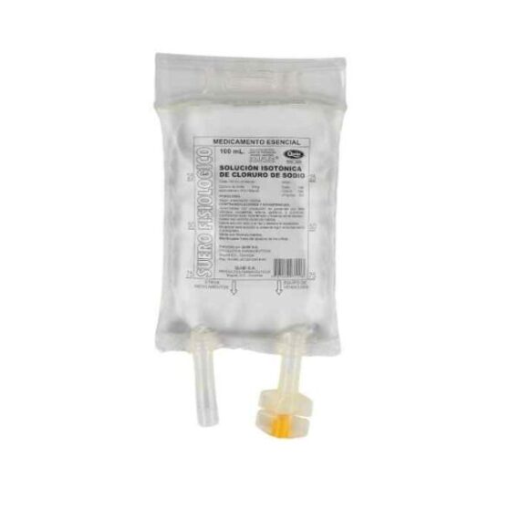 suero fisiológico quibi bolsa 100ml