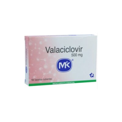 valaciclovir 500mg mk 10 tabletas