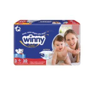 Pañales Winny Gold Et.0 X 30 + 10 Toallitas