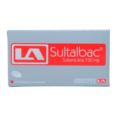 sultalbac 750mg 10 tabletas