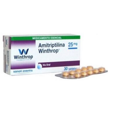amitriptilina 25mg w 30 tabletas