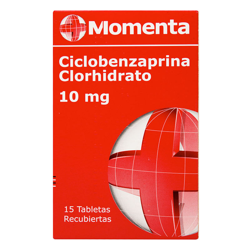 CICLOBENZAPRINA 10 MG GF 15 TBS