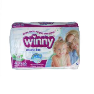 Pañales WINNY SEC ET.4 X 10