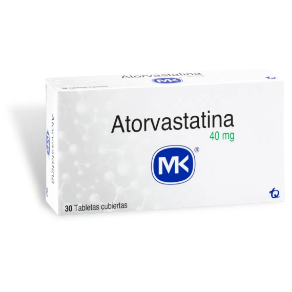 atorvastatina 40mg mk 30 tabletas