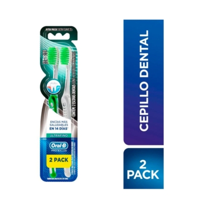 cepillo oral b suave ultrafino 2x1