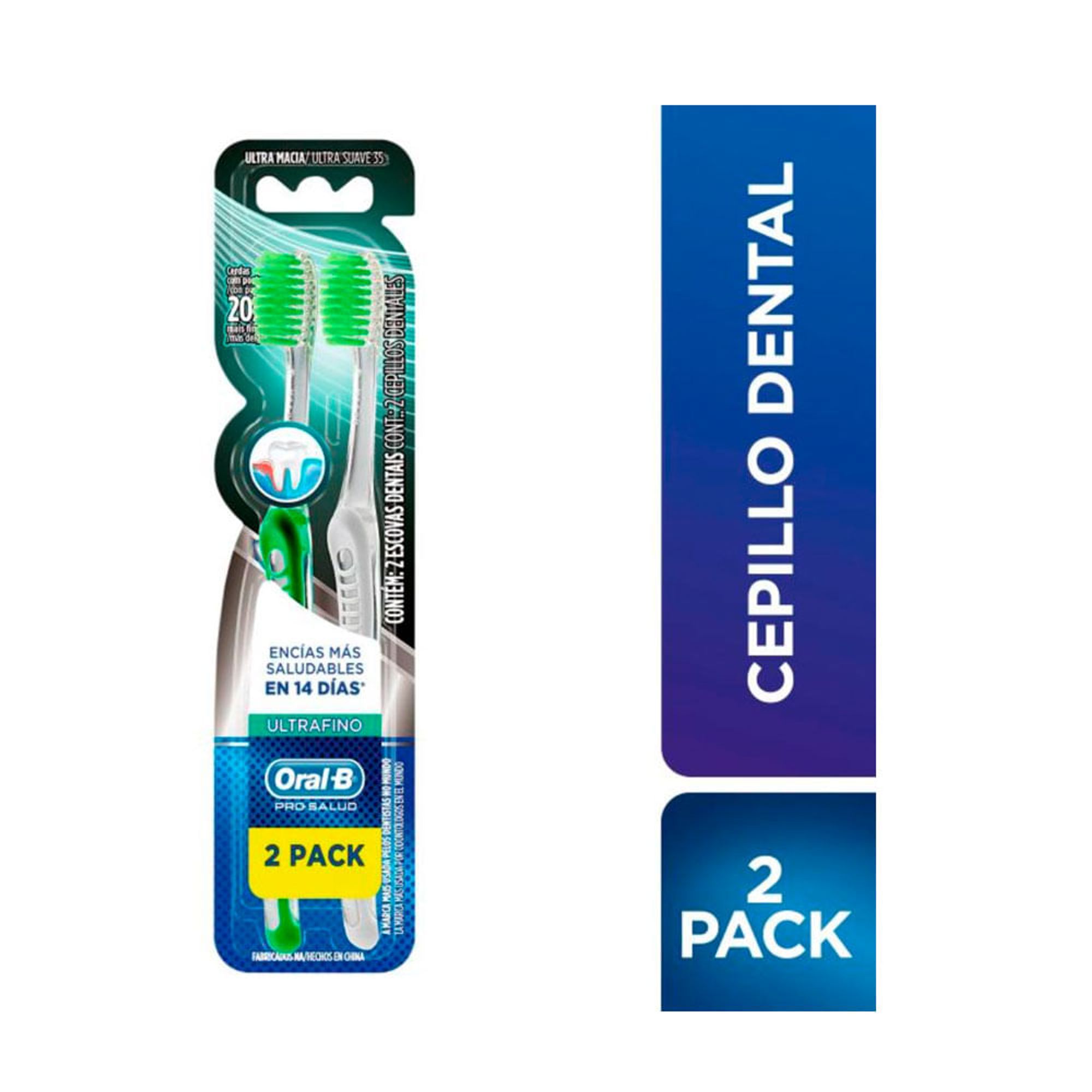 Cepillo Oral B Suave Ultrafino X Drogas Exito