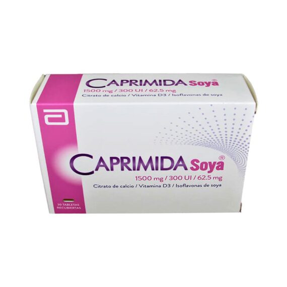 caprimida soya 30 tabletas