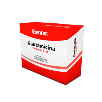 gentamicina 160mg gf ampollas