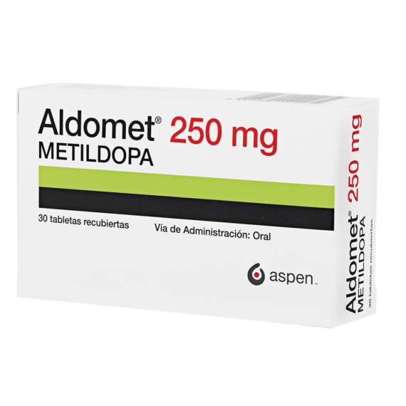 aldomet 250mg 30 tabletas