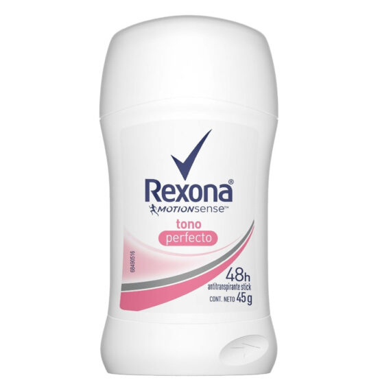 desodorante rexona stick tono perfecto 45gr m