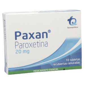 Paxan 20Mg 10 Tabletas