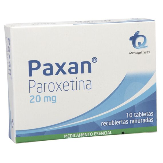 paxan 20mg 10 tabletas