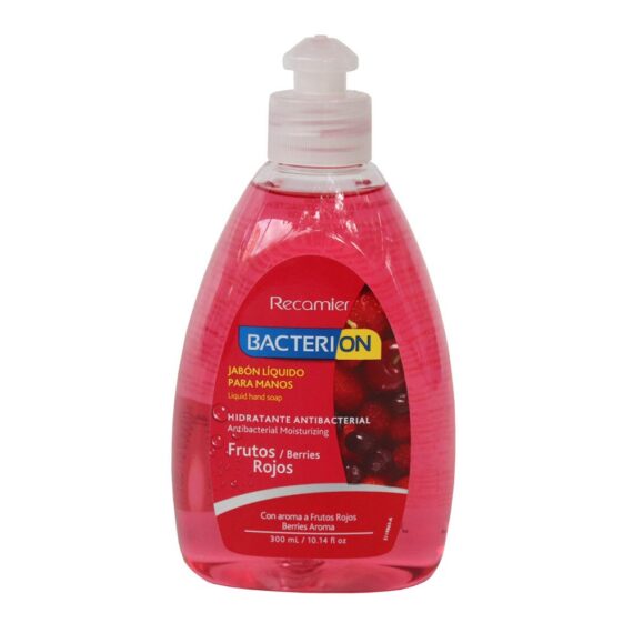 jabón bacterion liq.frut.rojo val.300ml