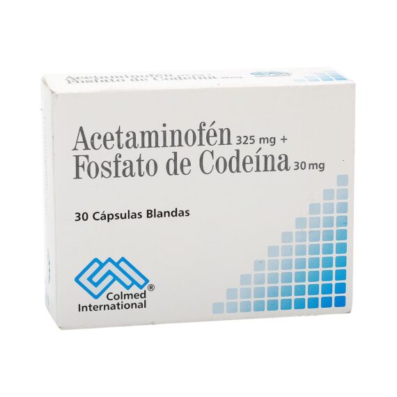 acetaminofen/codeina cm 10 capsulas