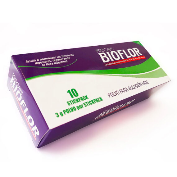 bioflor polvo solución oral 10 unds 3gr