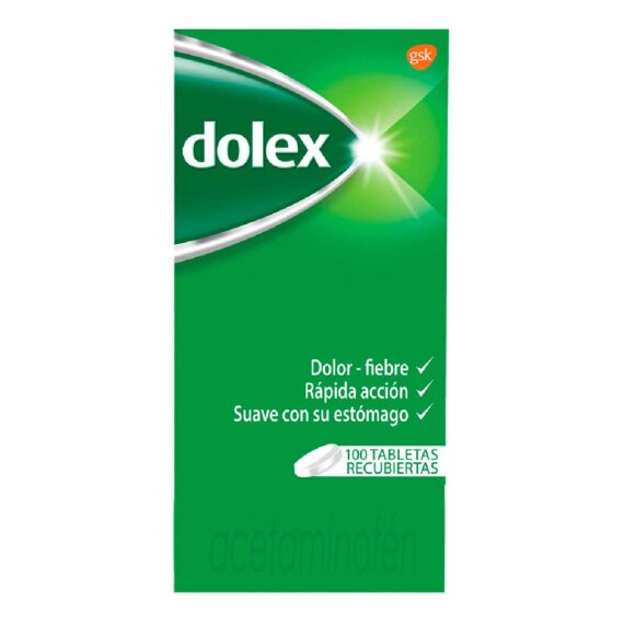 dolex 500mg 100 tabletas