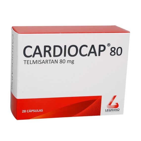cardiocap 80mg 28 tabletas