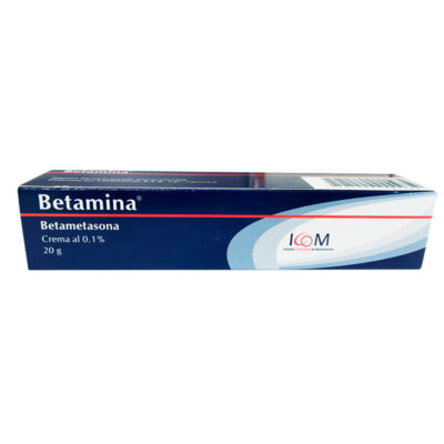 BETAMINA Betametasona 0.1% Crema IC 20gr