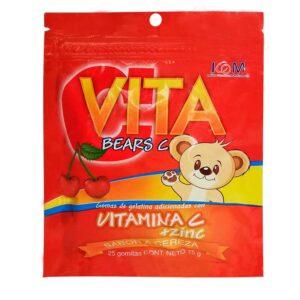 GOMAS VITABEARS C + ZINC Cereza 25Uds