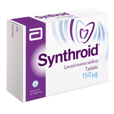synthroid 150 mcg 30 tabletas