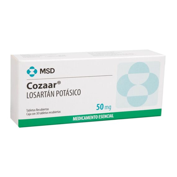 cozaar 50mg 30 tabletas