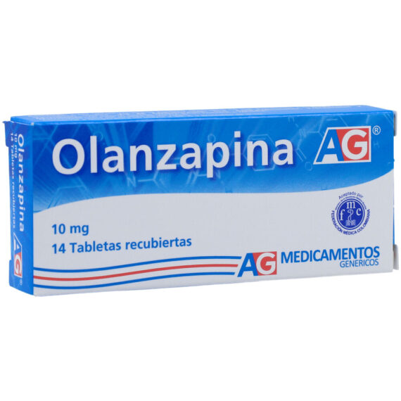 olanzapina 10mg ag 14 tabletas