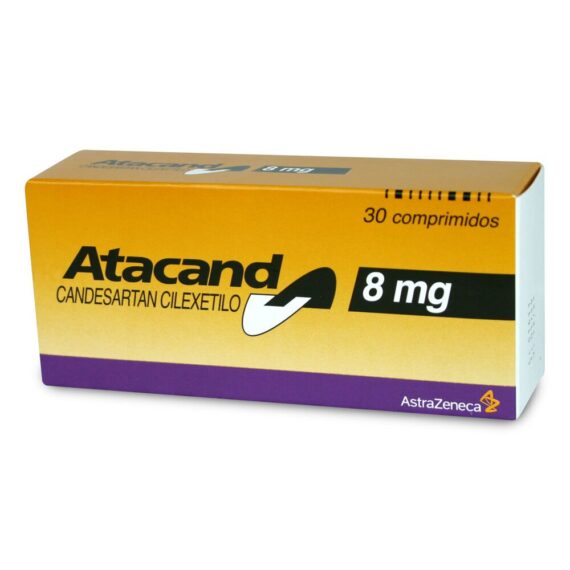 atacand 8 mg 30 tabletas