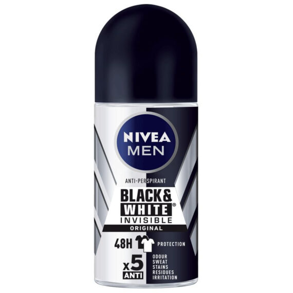 desodorante nivea rollon black & whit.50ml m