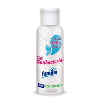 gel antibacterial familia 55ml